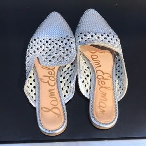sam edelman nurya woven mules